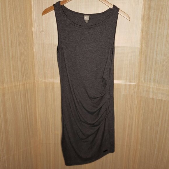 Bench Grey Gathered Tank Dress 6 - Picture 1 of 7